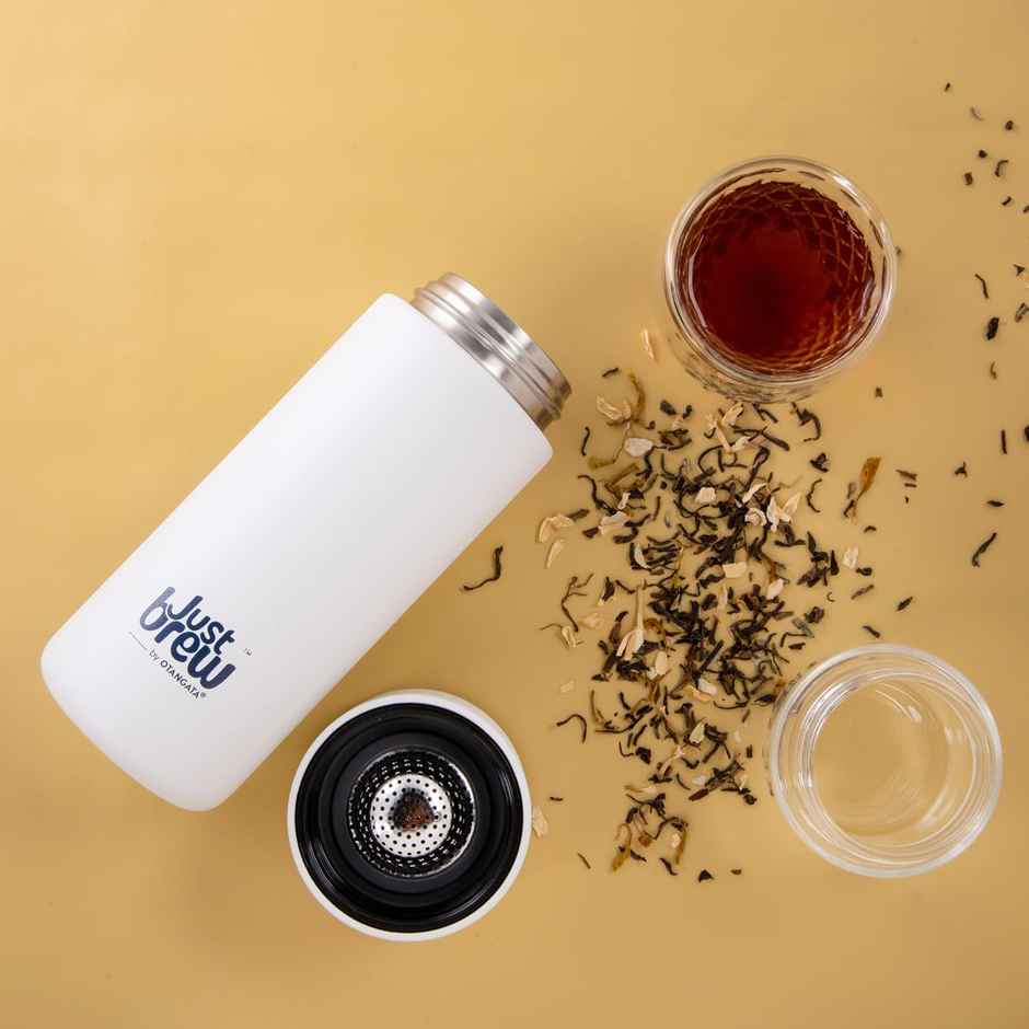 Stainless Steel Vacuum Tea Bottle | Gibox