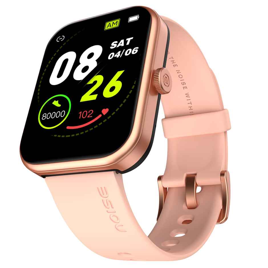 Noise Colorfit Pulse 2 Max Smartwatch Women's Edition | Bluetooth Calling | 1.85" Display | 100+ Sports Mode - Rose Pink