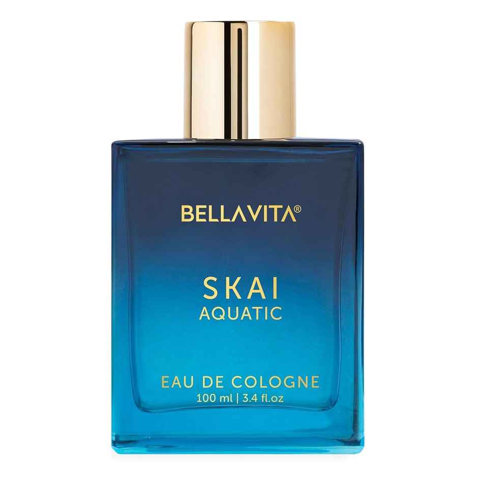 Bella Vita Organic Luxury Skai Aquatic Unisex Eau De Cologne Perfume | Everyday Fragrance