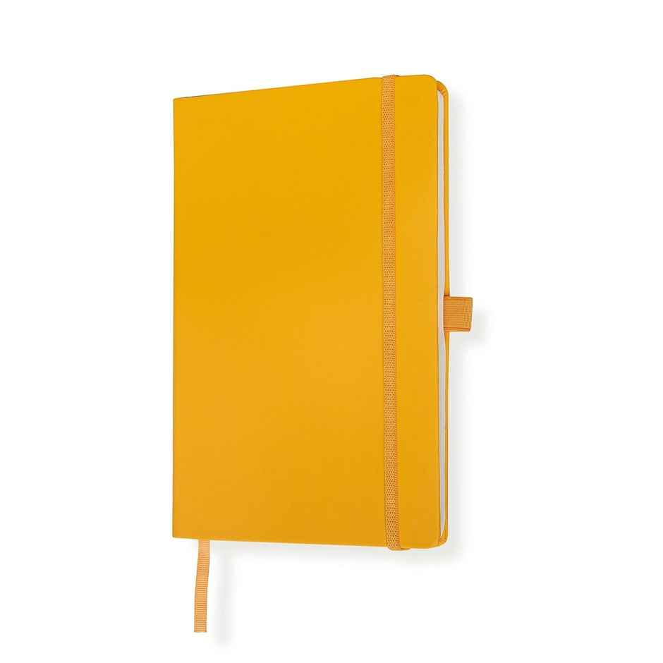 ABK A5 Pu Diary Ruled - 80 Gsm 190 Pages - Yellow