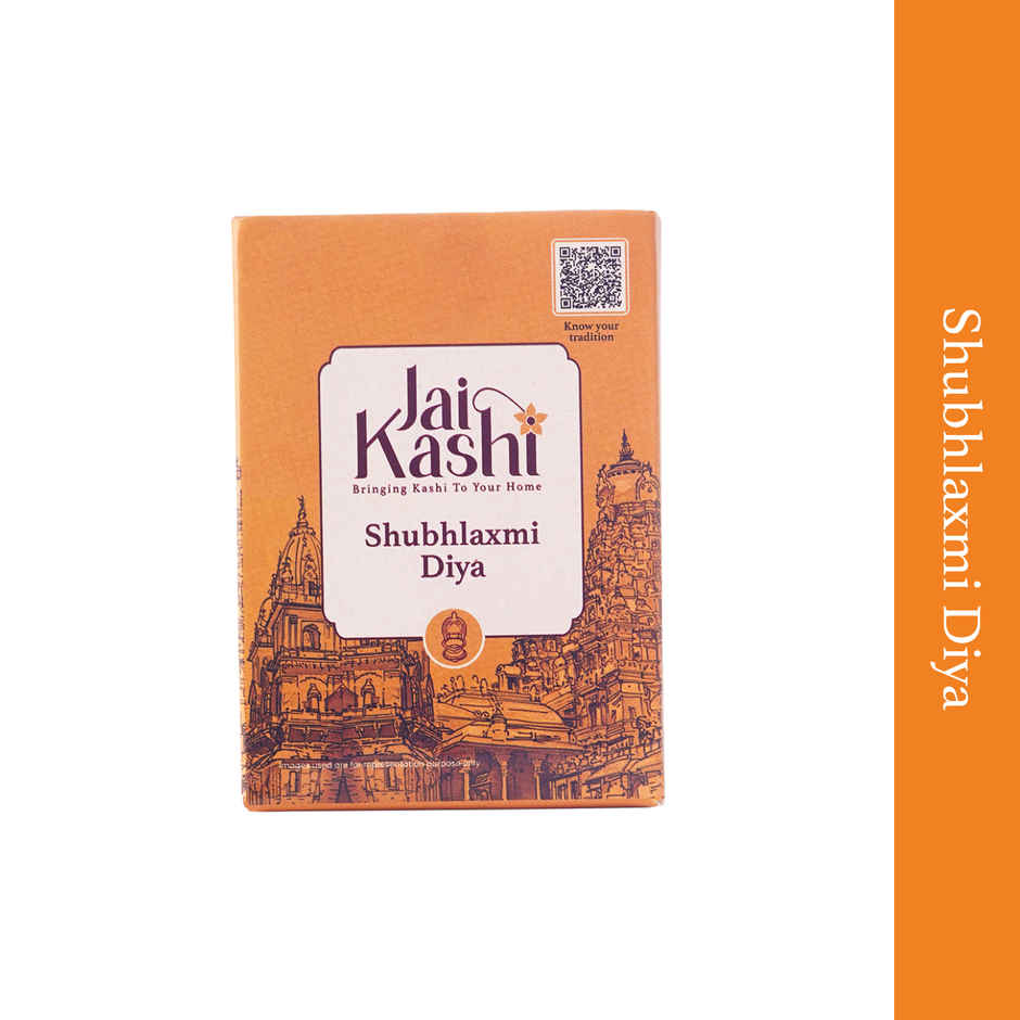 Shubhlaxmi Diya | Golden | Religious | Brass | Kamatchi Amman Vilakku | Jai Kashi