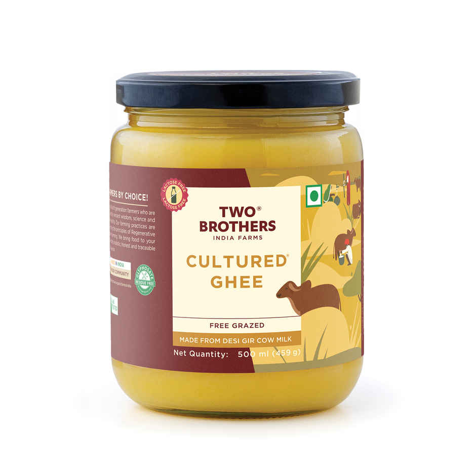 Two Brothers Desi Gir Cow Cultured Ghee