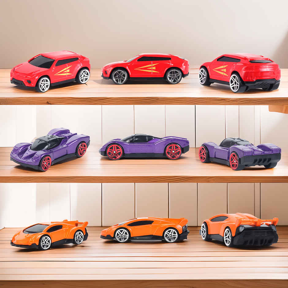 Race N Roll 1:64 Metal Die Cast Car | Lu.hw.lv | Pack of 3