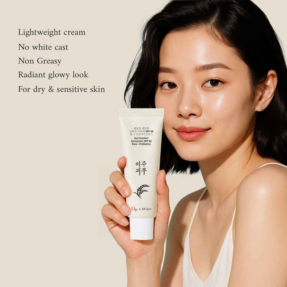 O3+ Mijoo Korea Sun Comfort Lightweight Sunscreen SPF 50