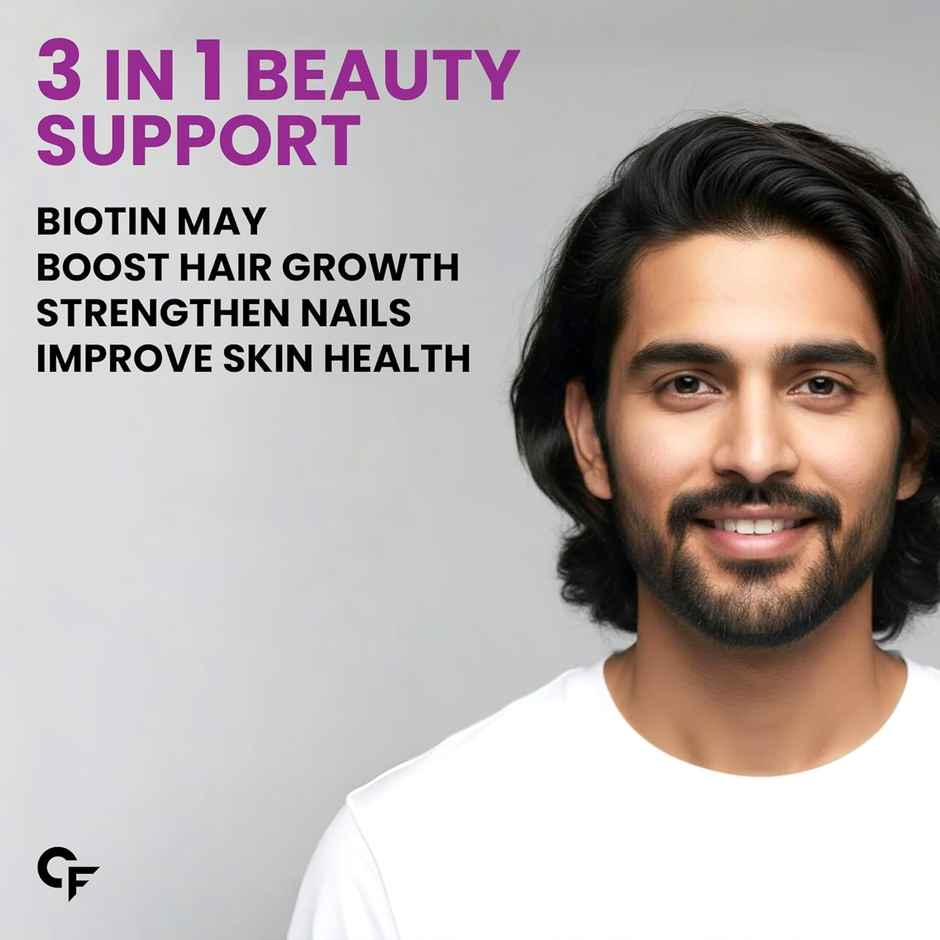 Carbamide Forte Biotinova Biotin Tablets for Hair Growth- 90 Tablets
