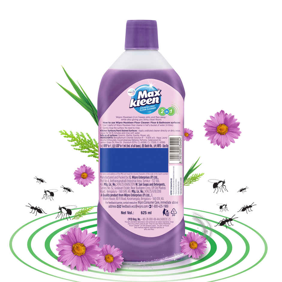 Maxkleen Insect Repellent Floor Cleaner | Lemongrass Combo 