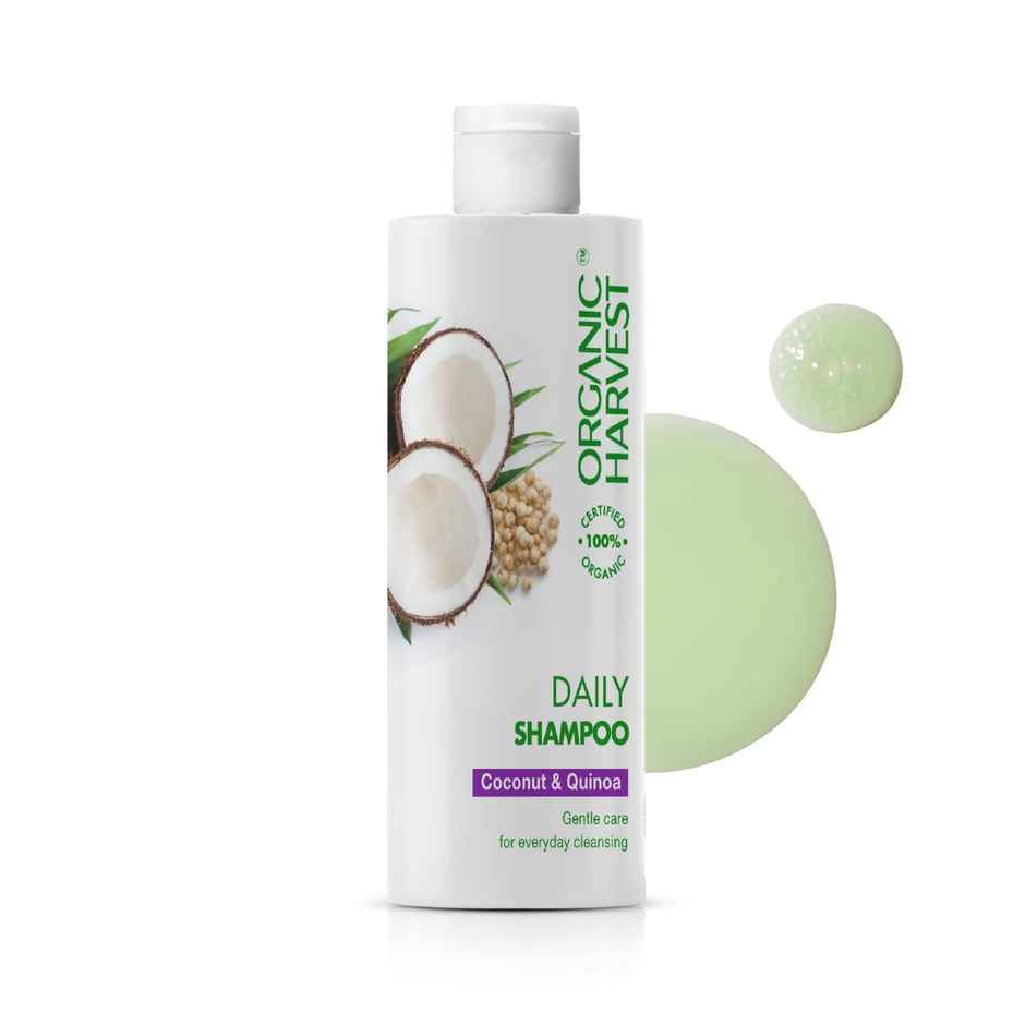 Organic Harvest Daily Shampoo For Men & Women With Coconut & Quinoa Extract