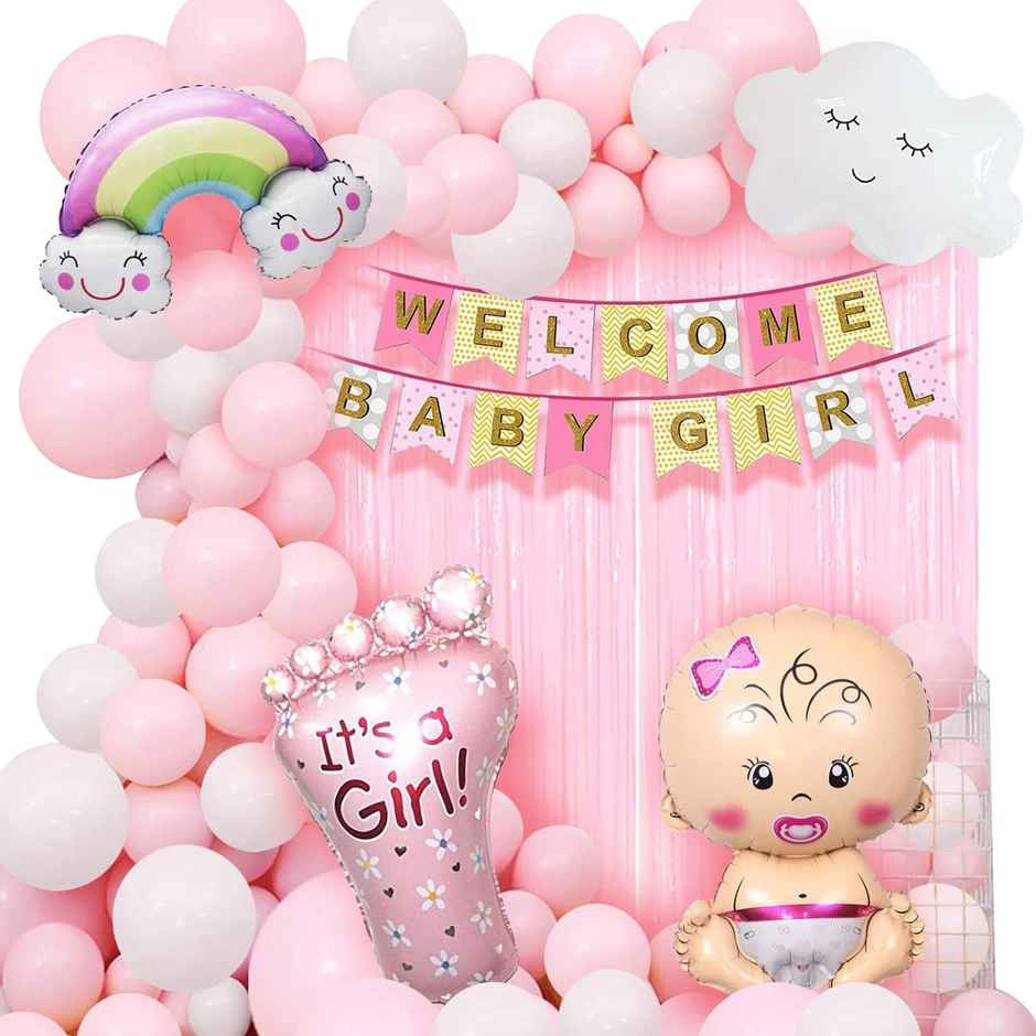 Party Propz Welcome Baby Decoration - Pack Of 47