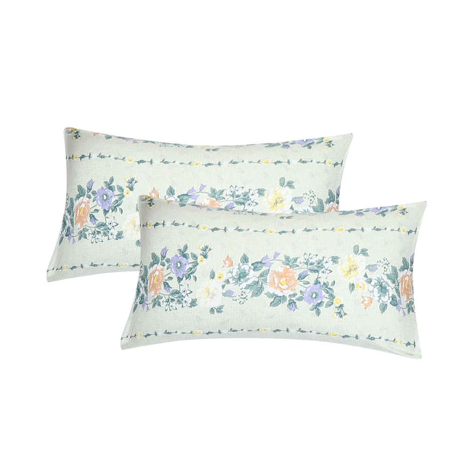 Status Cotton Feel Double Bedsheet 230 Cm x 210 Cm - Dsn-5