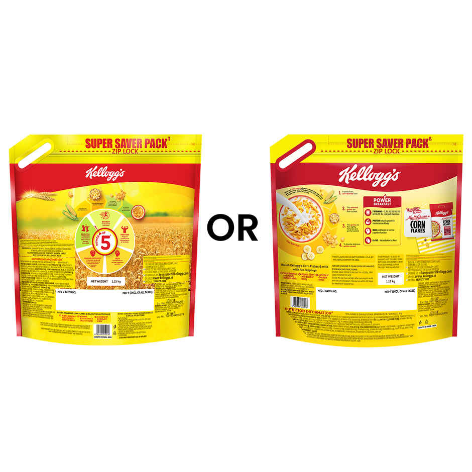 Kellogg's Corn Flakes Power of 5 (Super Saver PacK)