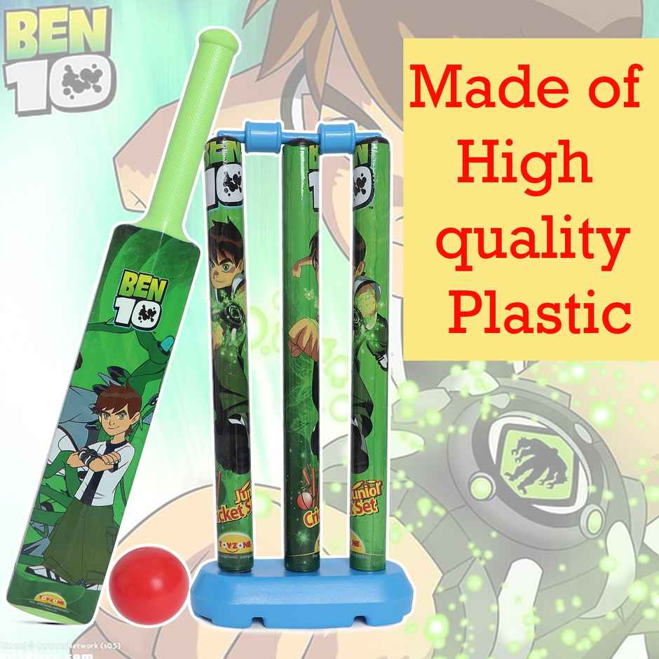 Toyzone Ben 10 Cricket Bat Set