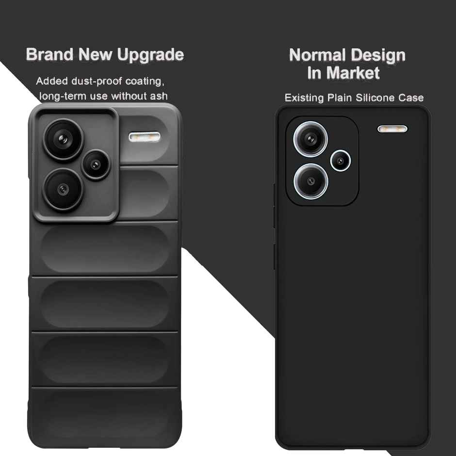 Artistque Case For Mi Redmi Note 13 Pro Plus 5g Back Cover - Liquid Stripe Cover Silicone