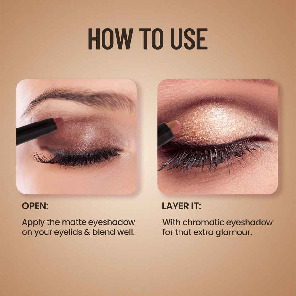 Swiss Beauty Chrome & Matte Twin Eyeshadow | 04 Autumn Break
