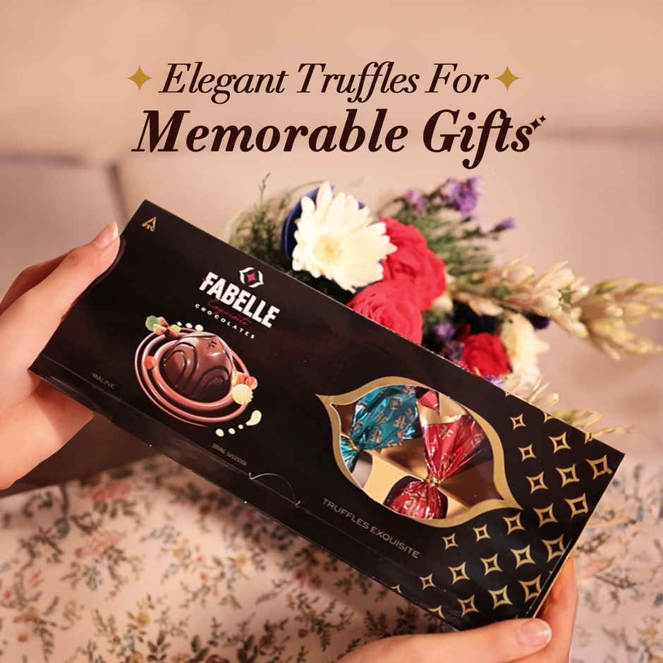 Fabelle Handcrafted Chocolate Truffles Inspired by Classic Desserts, Assorted Luxury Chocolates