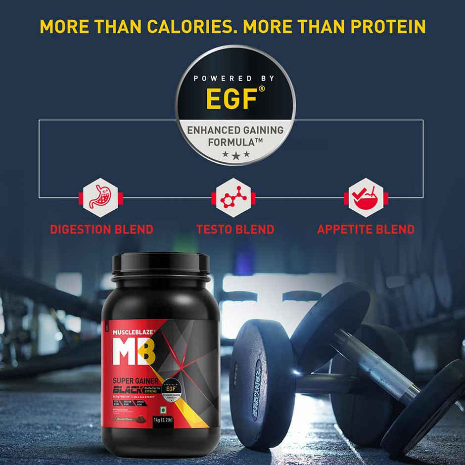 Muscleblaze Super Gainer Black (Chocolate)
