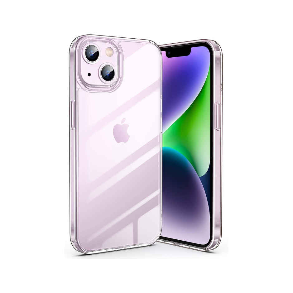 ExpressB for iPhone 12 Mini Cover Anti-Scratch Camera Protect Cover PC + TPU Transparent - Clear