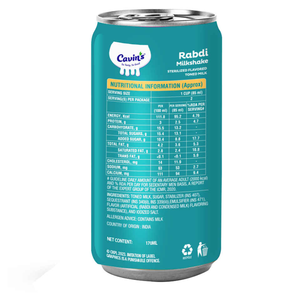 Cavin's Rabdi Milkshake