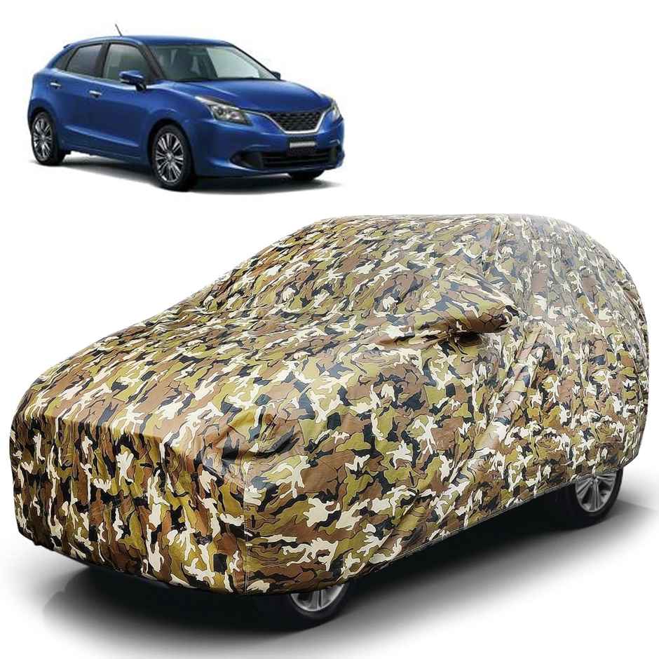 Autofy Defo Car Cover For Maruti Suzuki Baleno | Year 2015 Onwards - Flock Layer Inside
