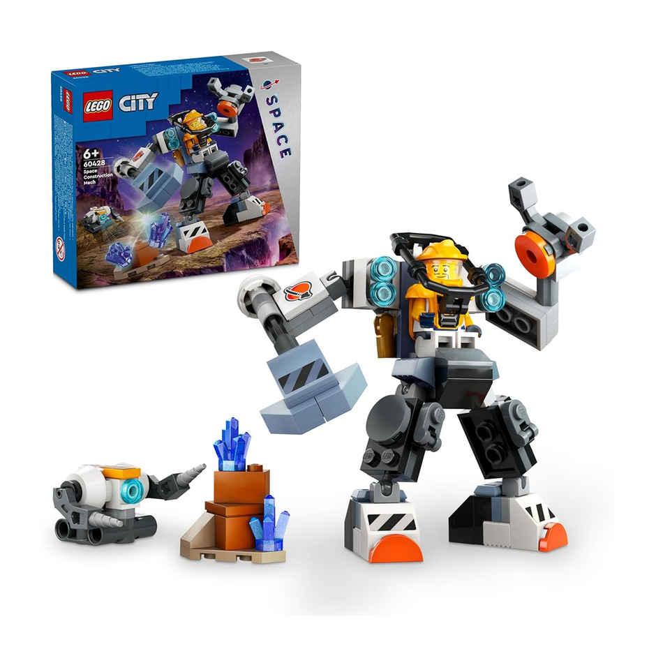 Lego City Space Construction Mech Suit Toy (140 Pieces)