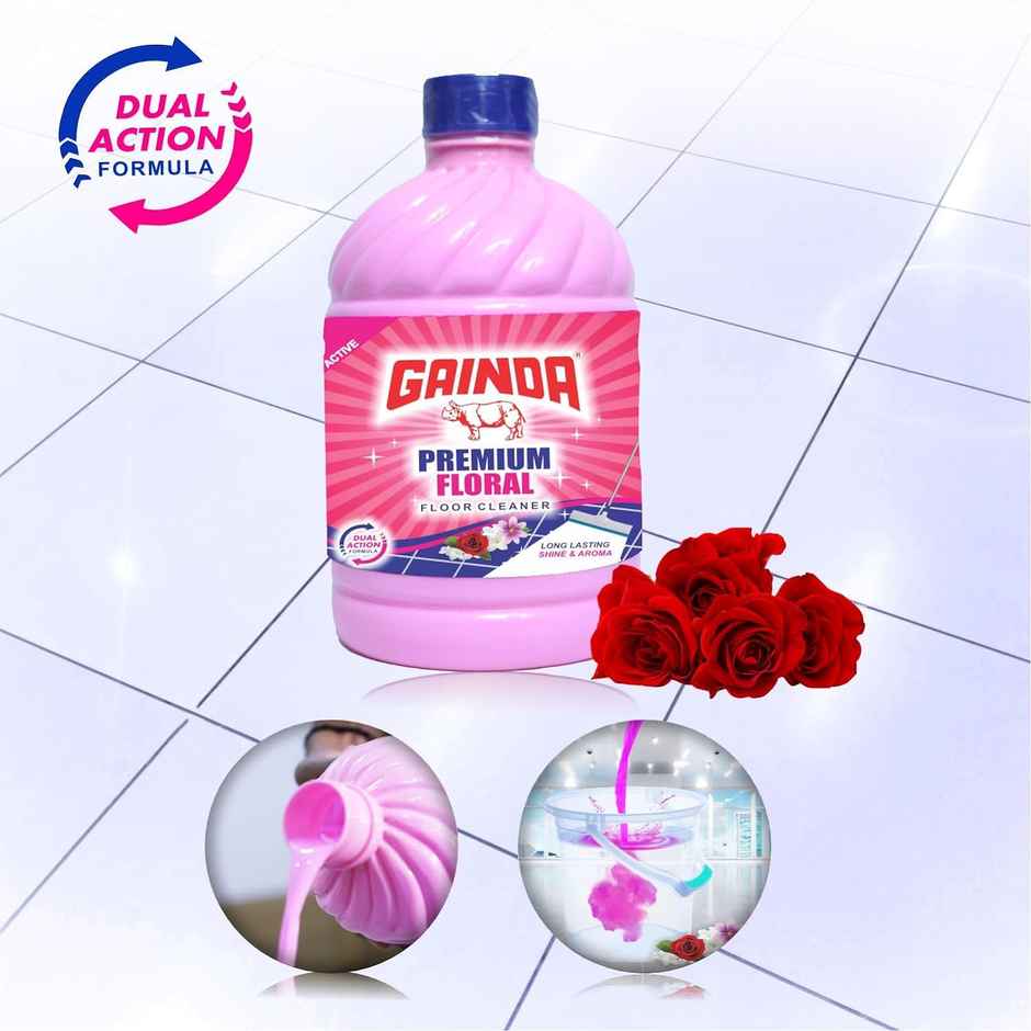 Gainda Floral Premium Floor Cleaner