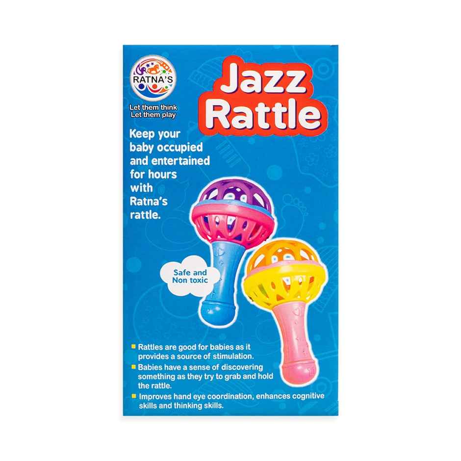 Ratna's Jazz Rattle Ratnas (Colour May Vary)