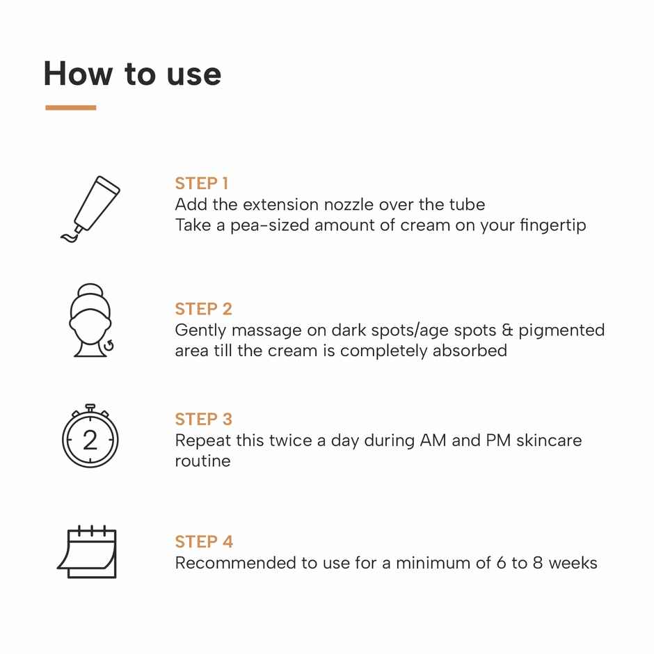 Dermatouch Bye Bye Pigmentation Removal Cream For Women/Men With Niacinamide