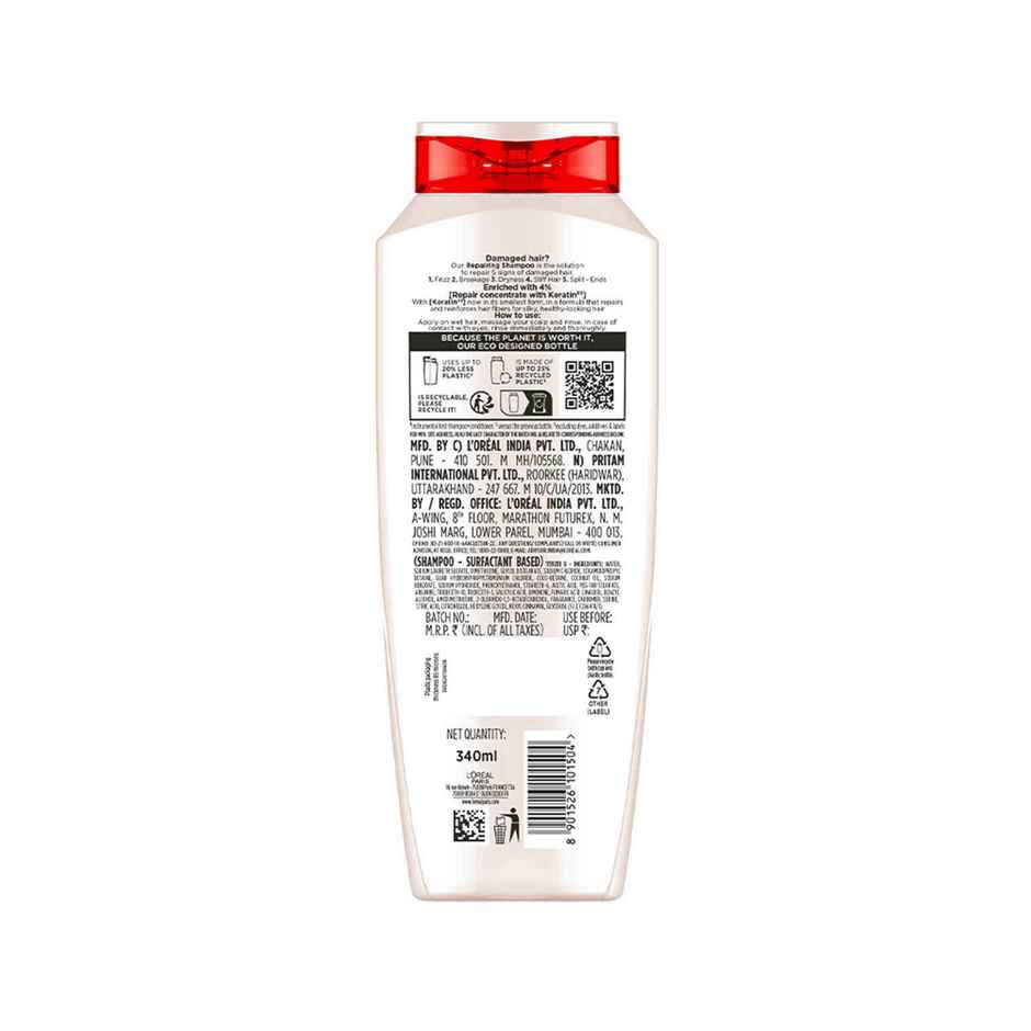 L'Oreal Paris Total Repair 5 Repairing Shampoo With Keratin XS For Damaged Hair
