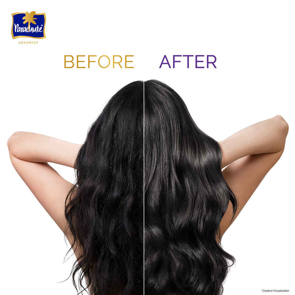 Parachute Advansed Hair Fall Defense Protein Shampoo| Coconut Milk & Rosemary