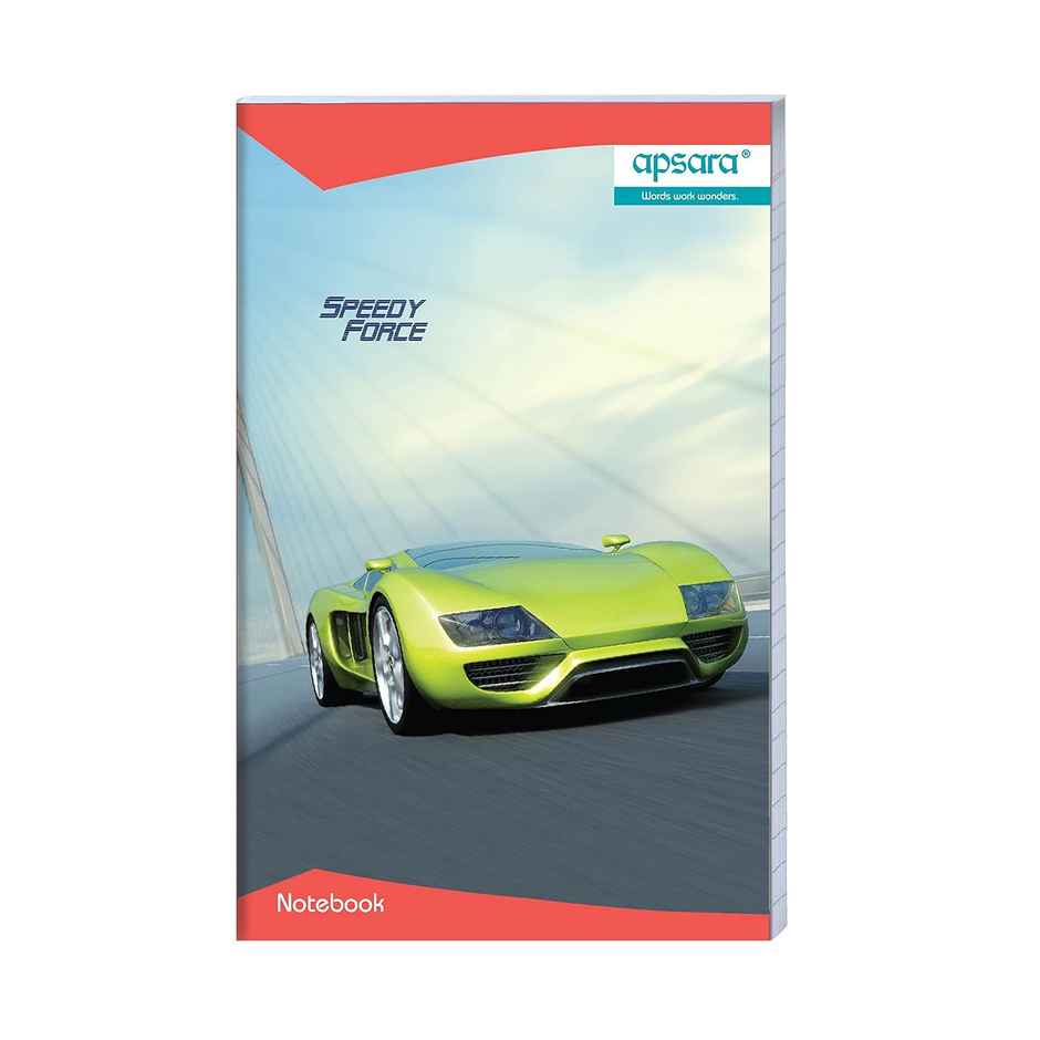Apsara Mahabar (Fullscape) Notebook | Unruled| 33 Cm x 21 Cm | 160 Pages |Gsm 56 | Assorted Design