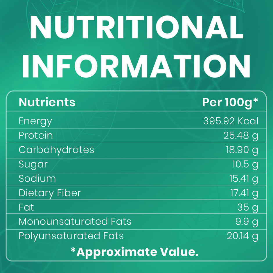 NutroVally Protein Rich Seed Mix Chia, Flax, Sunflower, Watermelon and Pumpkin Seeds