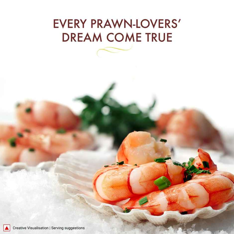 ITC Master Chef Medium Prawns | Peeled & Deveined | High Protein