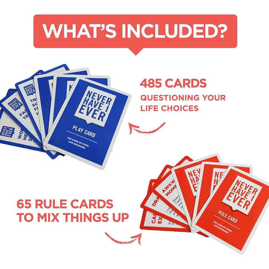 Awestuffs Never Have I Ever Card GameAdult Humor Card Games