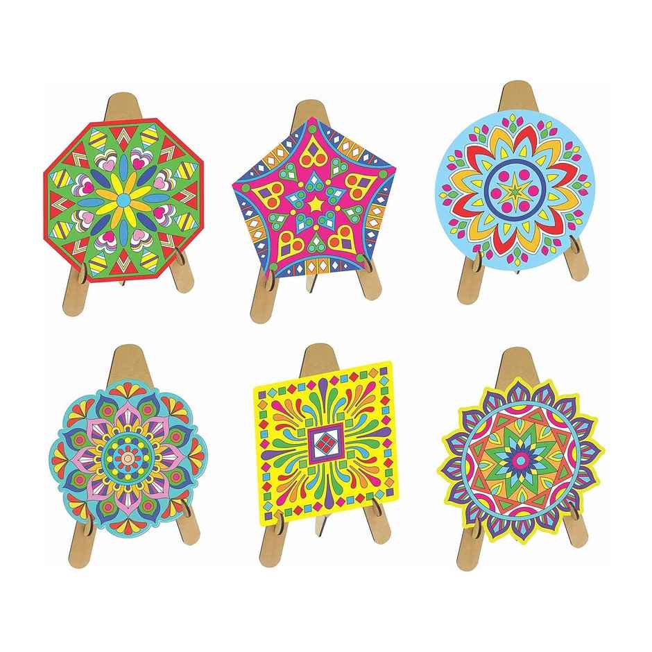 Ratna's Wooden Mandala Art Jr