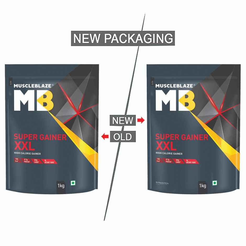 MuscleBlaze Super Gainer XXL High Calorie Gainer For Muscle Mass