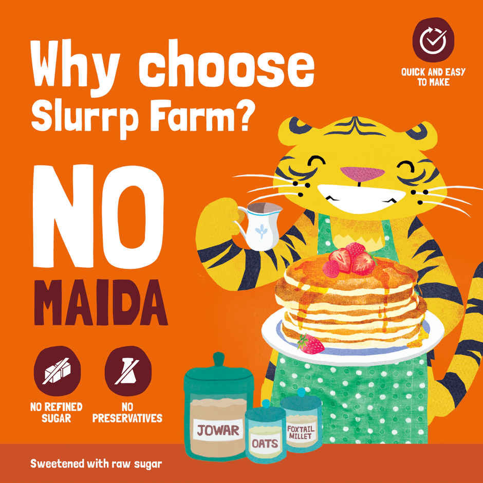 Slurrp Farm Millet Pancake Mix - Classic