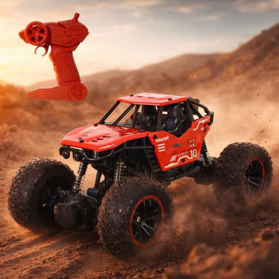 Race n Roll 2.4G Remote Control Rock Crawler Red
