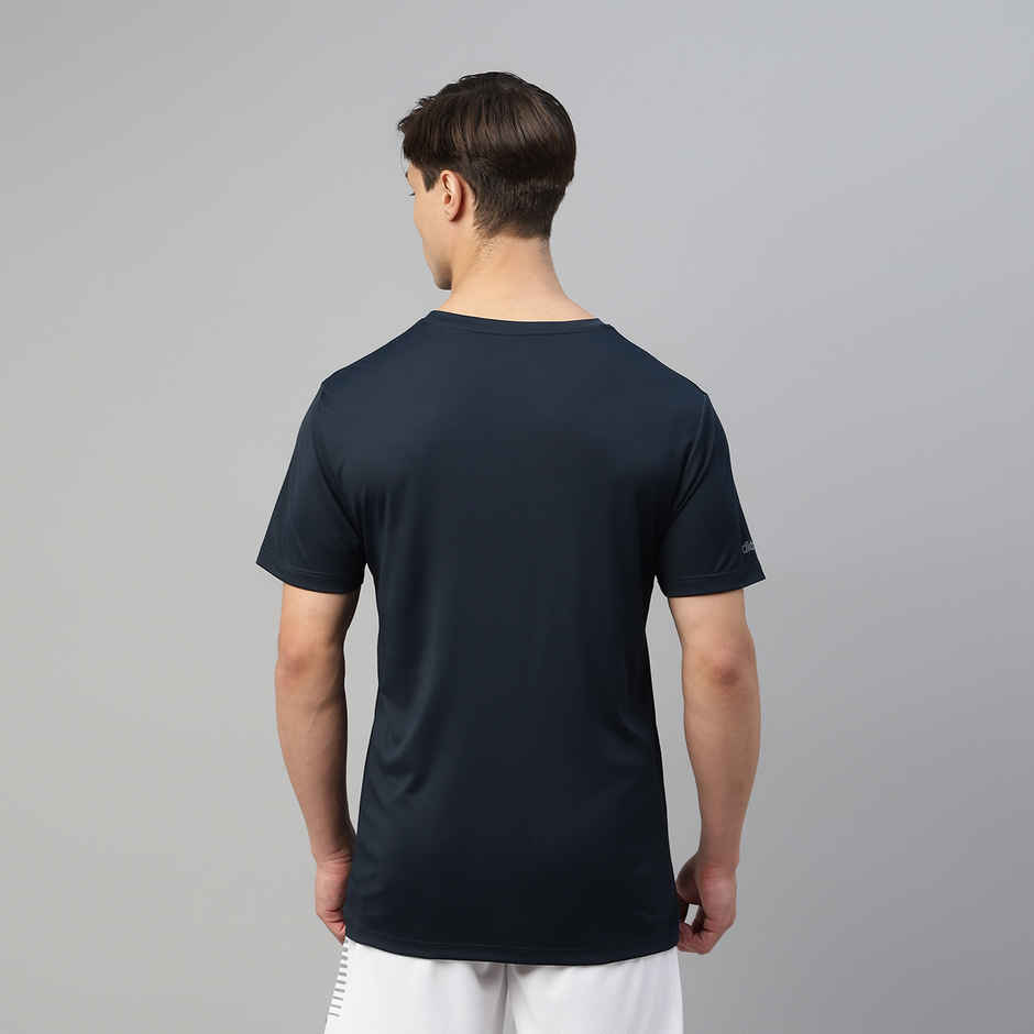 Dida Men's Dry Fit Sports T-Shirt | Comfortable and Stretchable | Navy - XXL