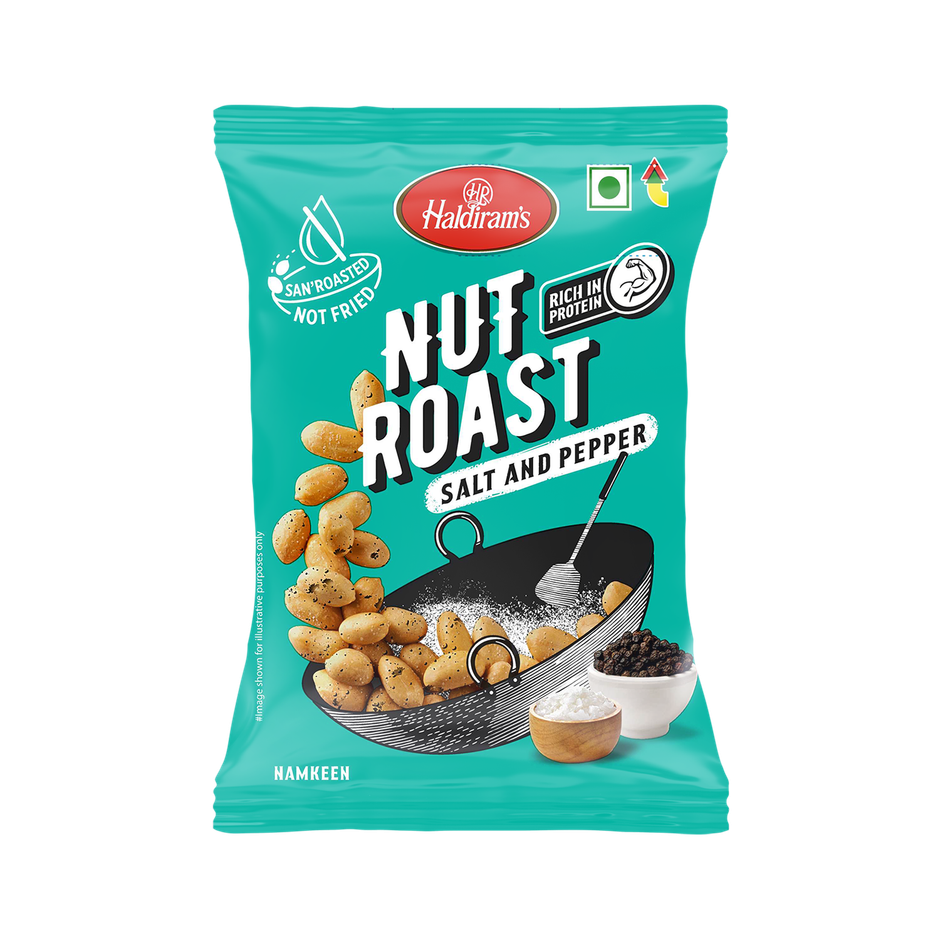 Haldiram Nut Roast - Salt & Pepper