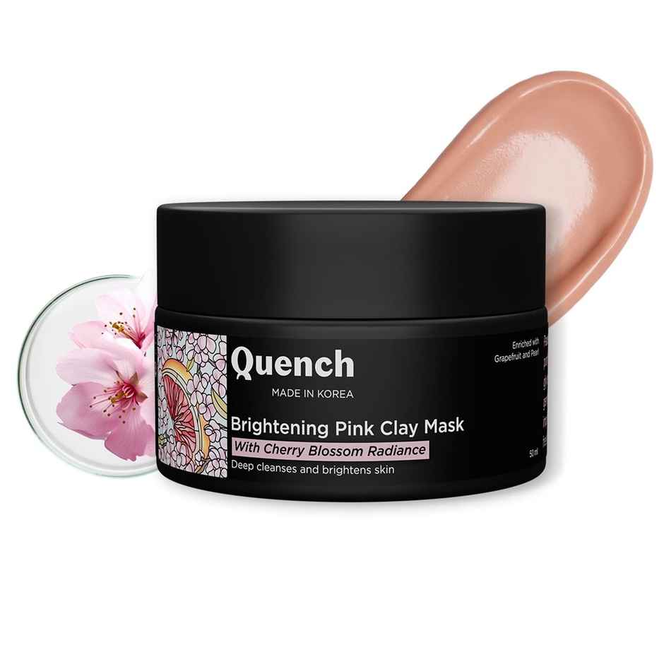 Quench Mon Cherry Brightening Pink Clay Mask