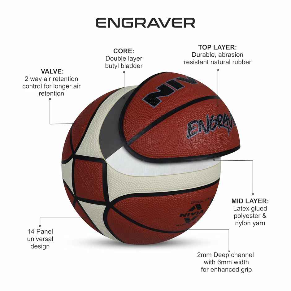Nivia Engraver Basketball