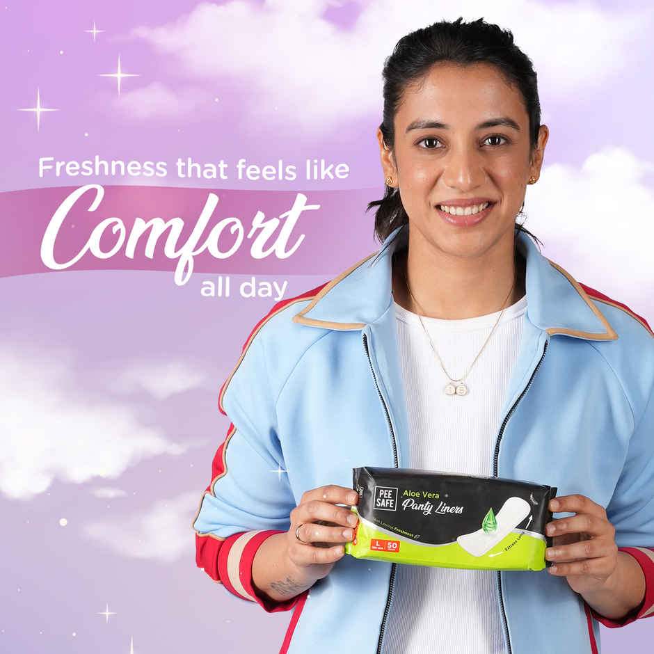 Pee Safe Aloe Vera Panty Liner | Large | 50N