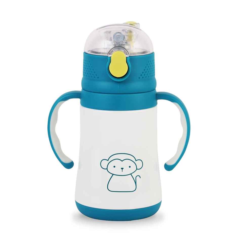 Cello Doodle Kids Flask | 329 ml | Leak-Proof | Blue