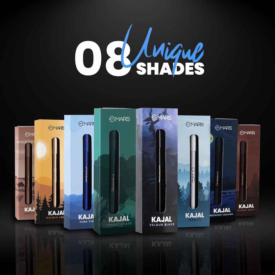 MARS Cosmetics Won't smudge Won't budge Smooth Glide Kajal (1.4g) (05-Forest Chase)