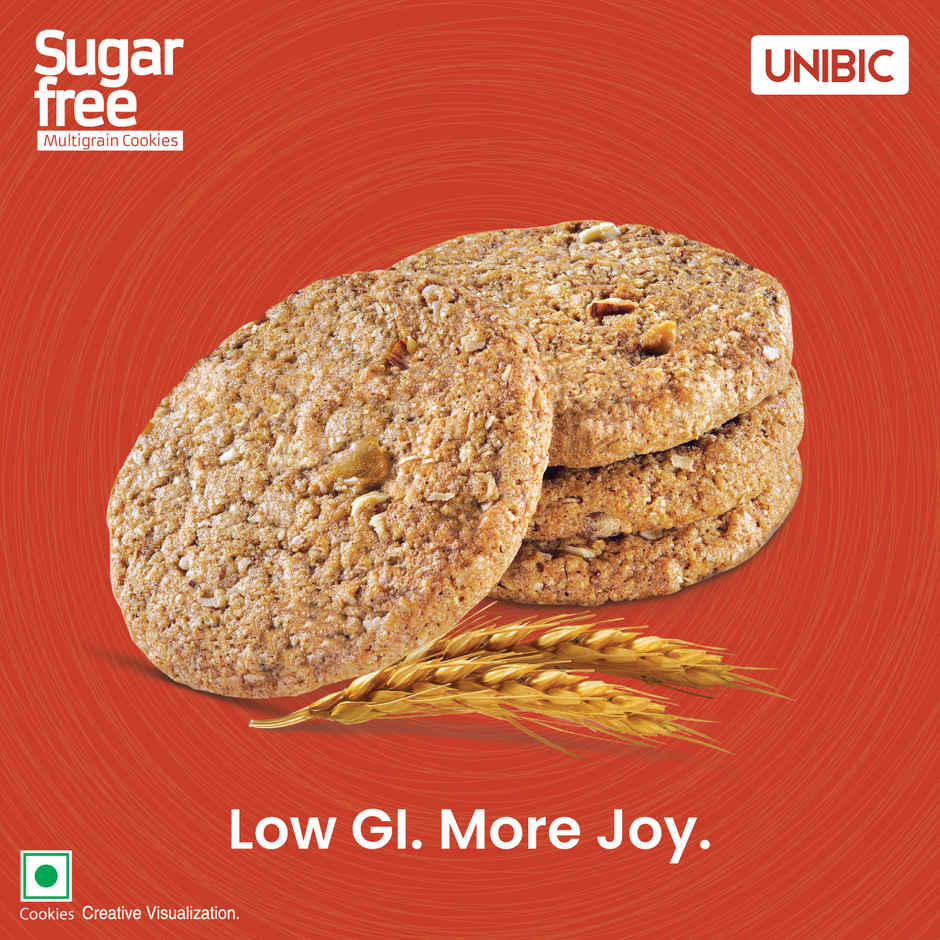 UNIBIC Multigrain Butter Sugar Free Biscuits | Trans Fat-Free Combo