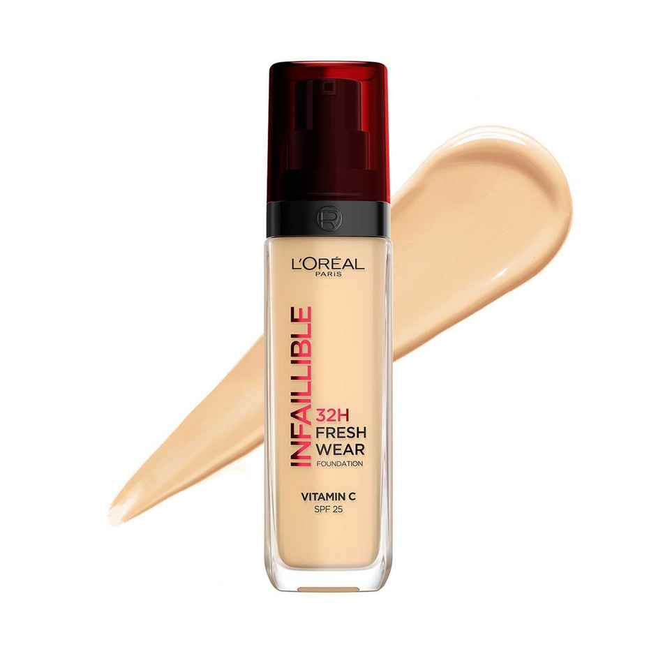 L'Oreal Paris Infallible 32H Fresh Wear Foundation, 125 Natural Rose