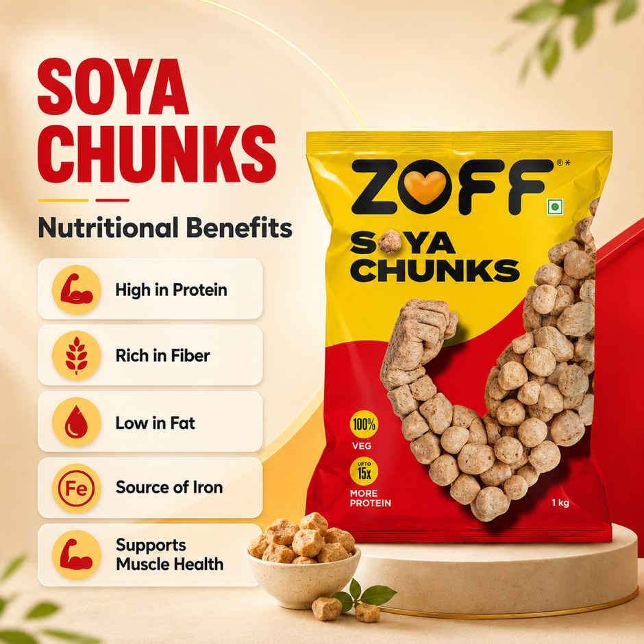 ZOFF Soya Chunks - Soya Nuggets