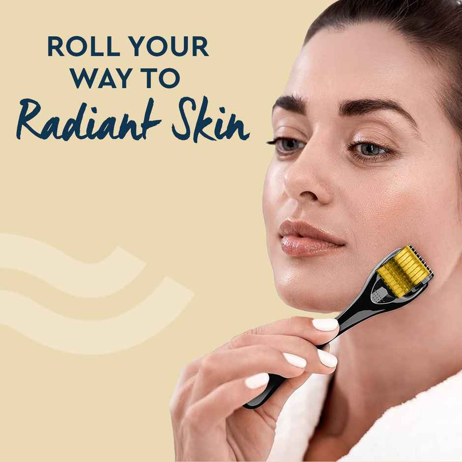 Gubb Derma Roller Golden Black