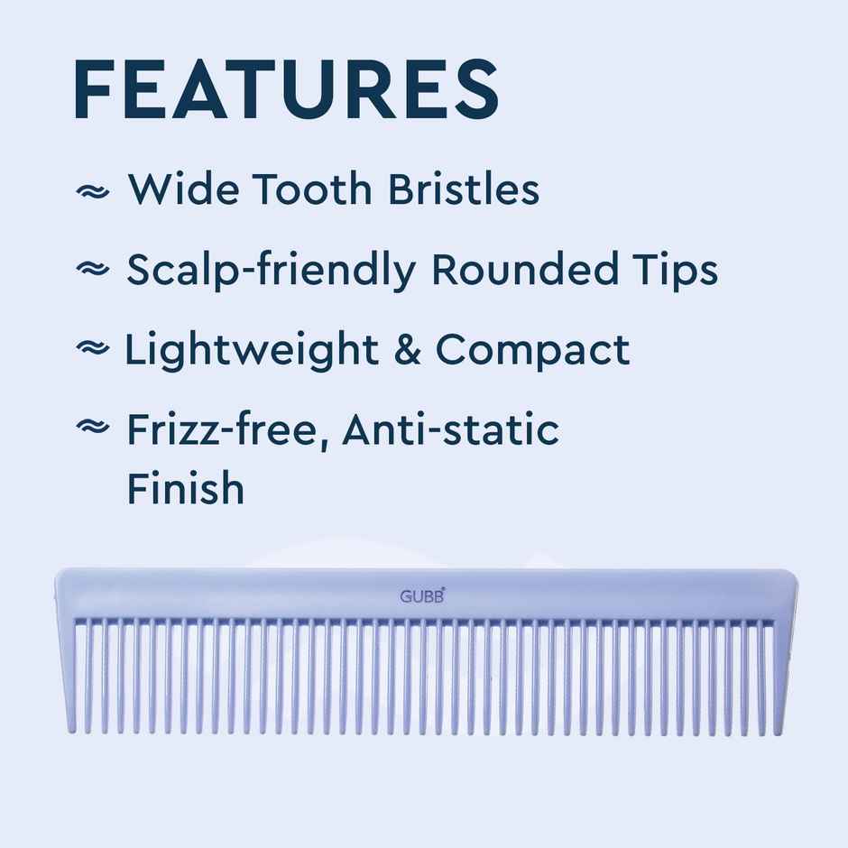 GUBB Flat Hair Comb | Santorini Hues