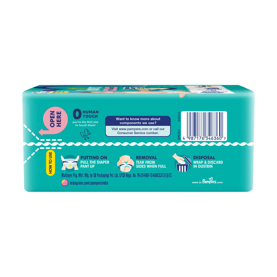 Pampers All Round Protection Baby Diapers | Pant Style | L | 21 pcs