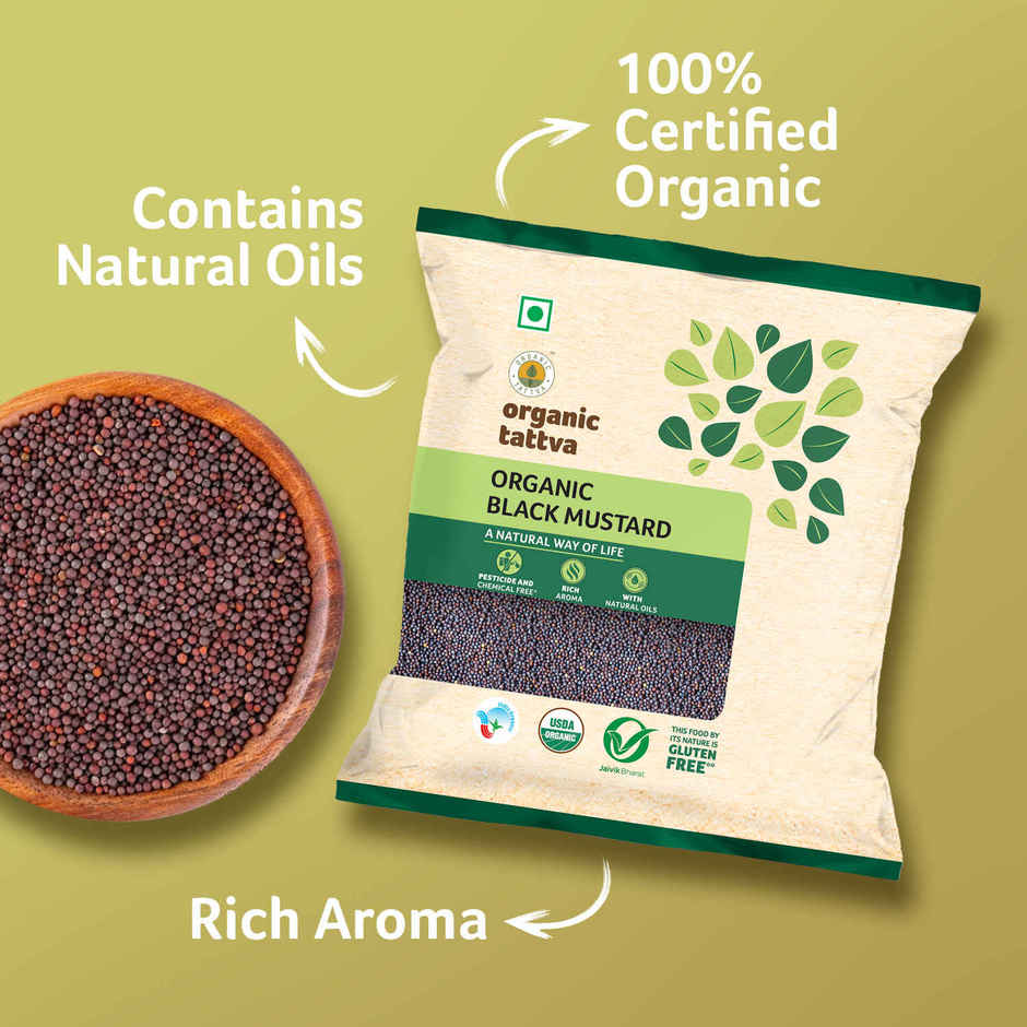 Organic Tattva Black Mustard